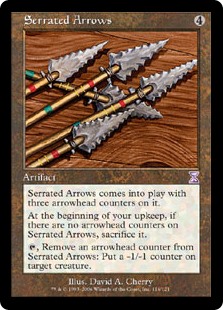 Serrated Arrows (Foil)
